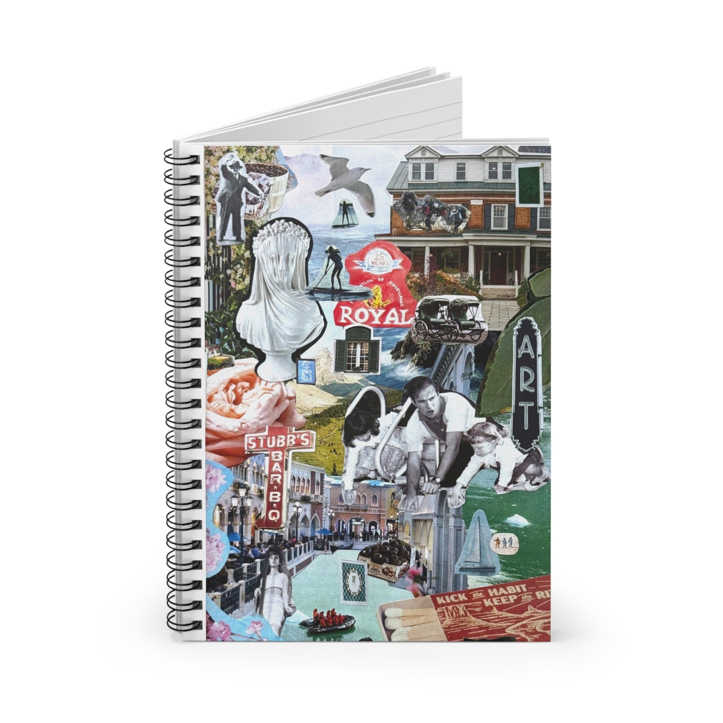 Matchbox Cottage | Spiral Notebook