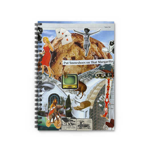 Margarita Snowshoes | Spiral Notebook