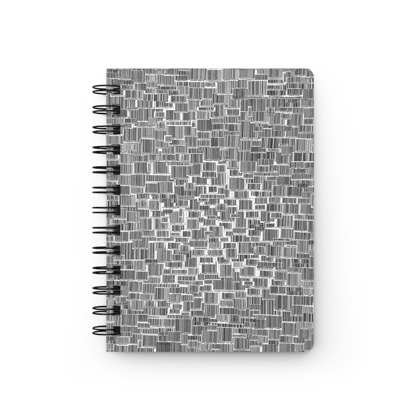 Why Not, Barcode Collage | Mini Spiral Notebook