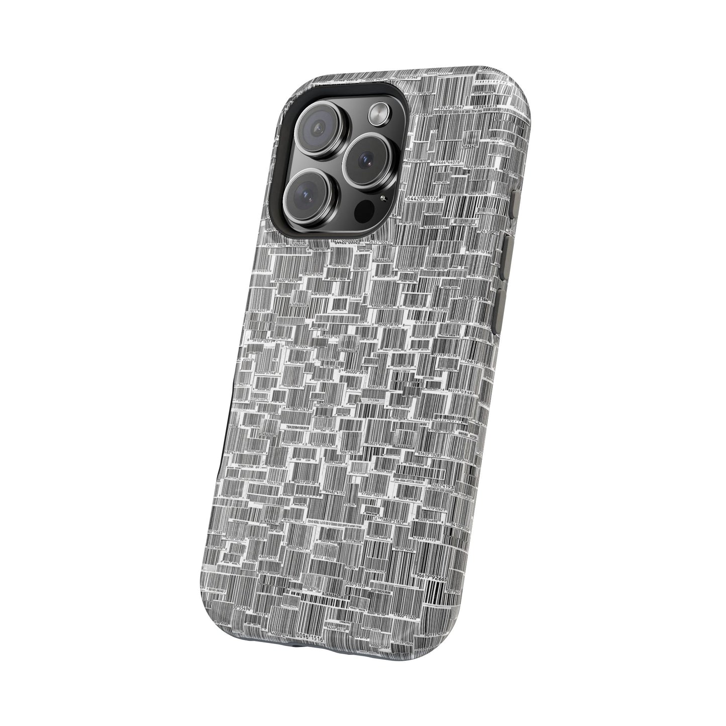 Barcode Collage Phone Case - Magnetic Impact-Resistant Phone Case