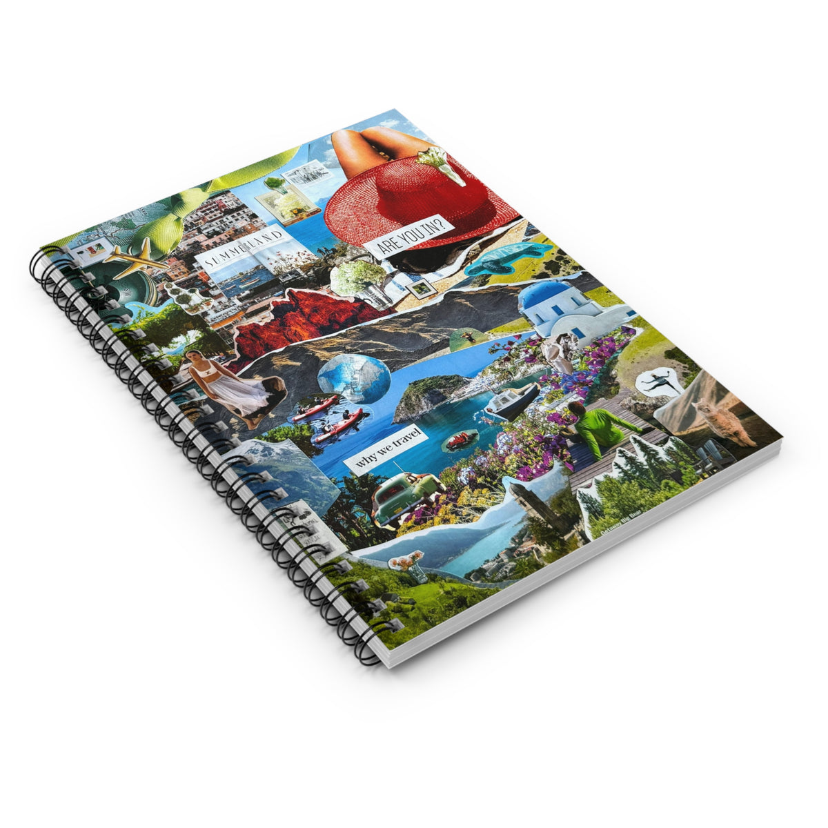 Ticket Notebook One Way Ticket | Spiral Notebook – Olive Pickle Pie