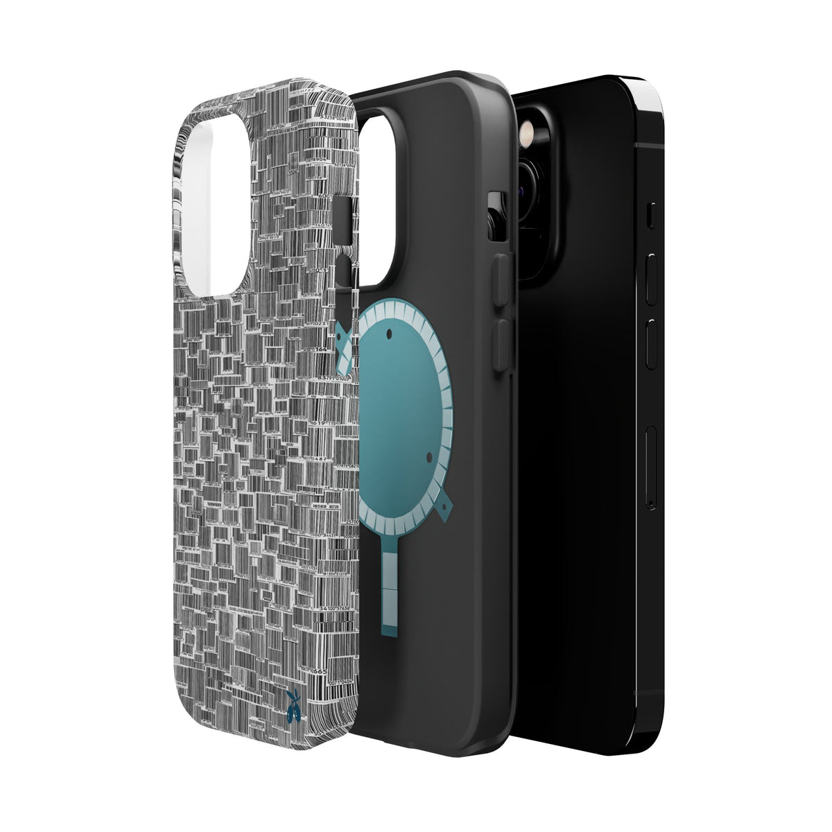 Barcode Collage Phone Case  | Magnetic Impact-Resistant Phone Case