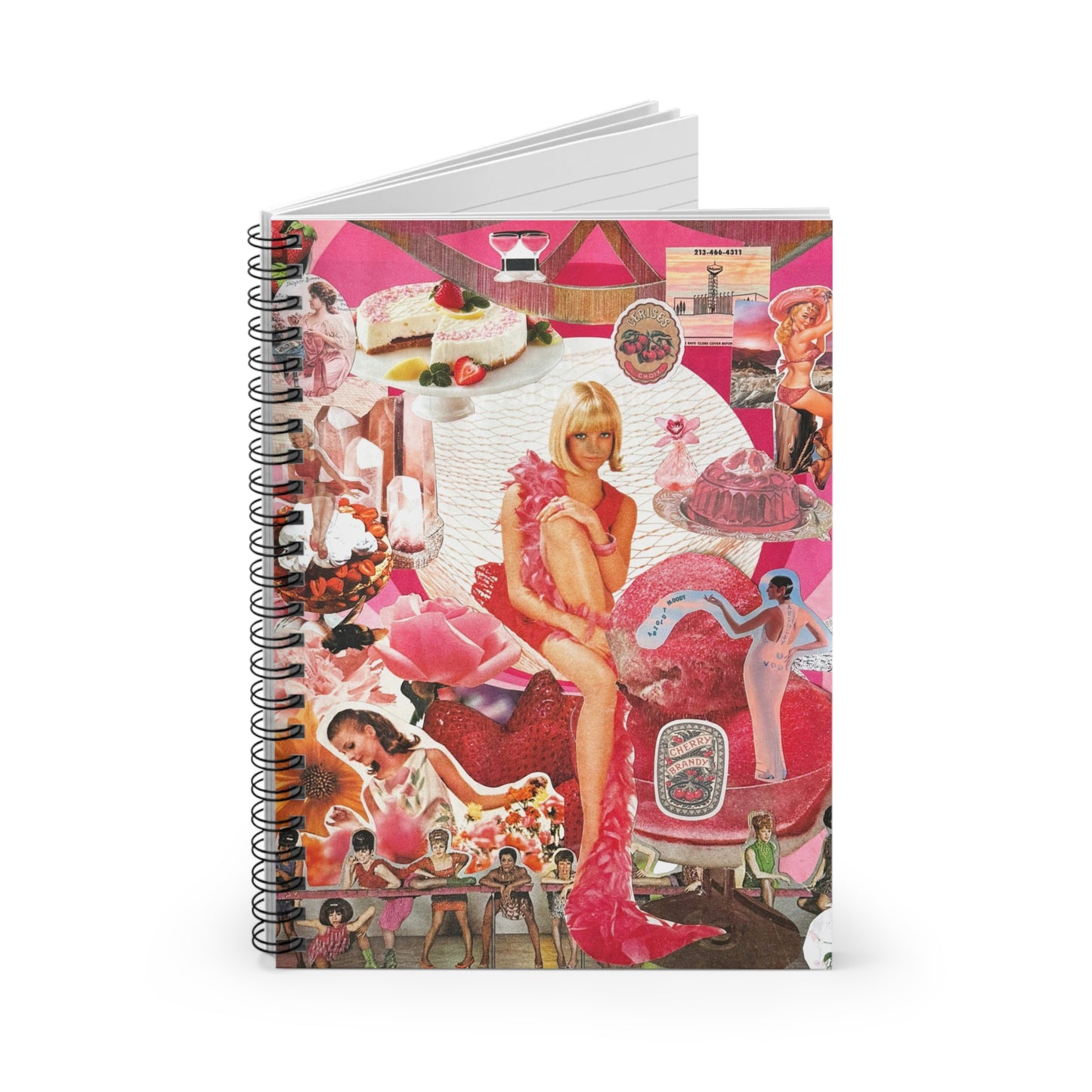 Pink Boa | Spiral Notebook