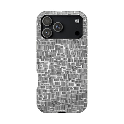 Barcode Collage Phone Case - Magnetic Impact-Resistant Phone Case