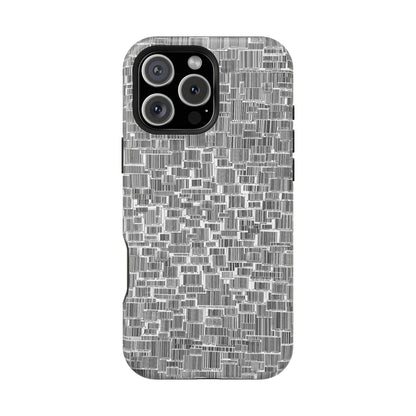 Barcode Collage Phone Case - Magnetic Impact-Resistant Phone Case