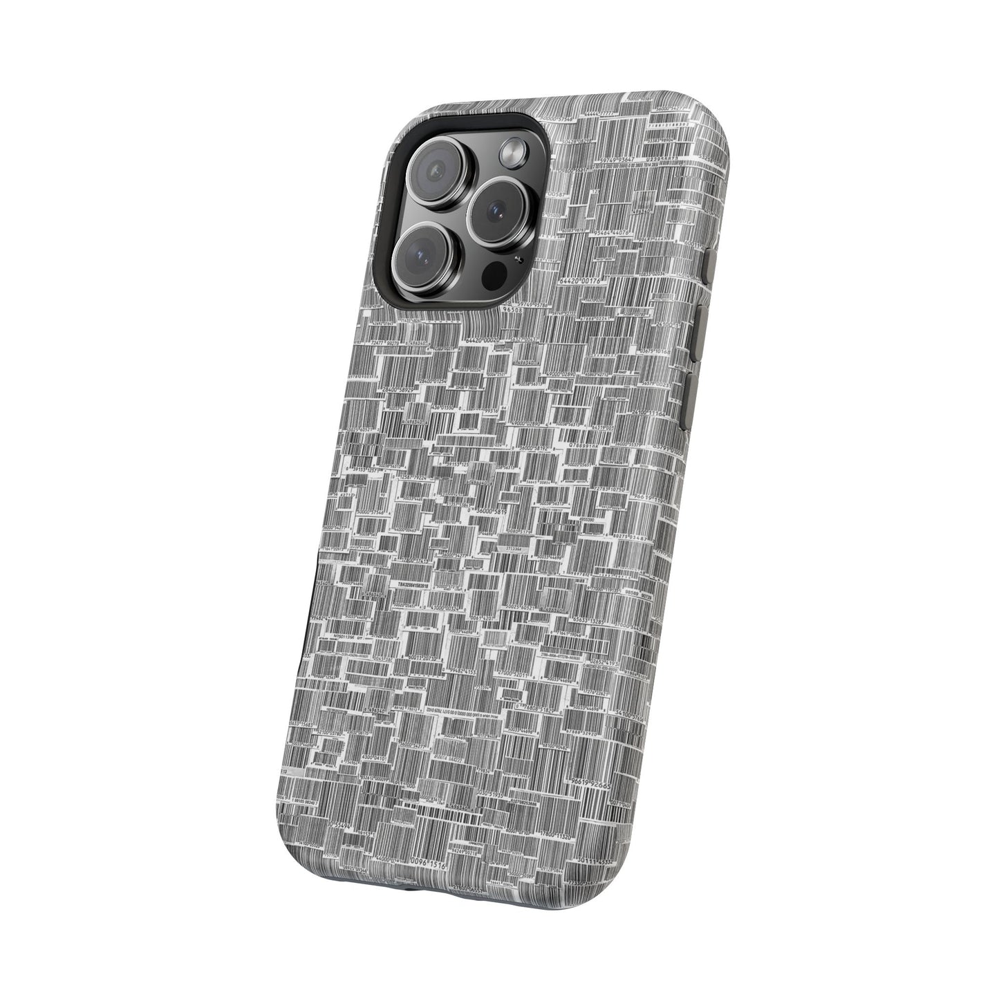 Barcode Collage Phone Case - Magnetic Impact-Resistant Phone Case