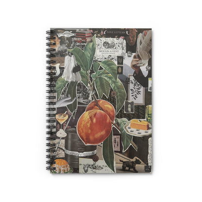 Peach Moonlight | Spiral Notebook