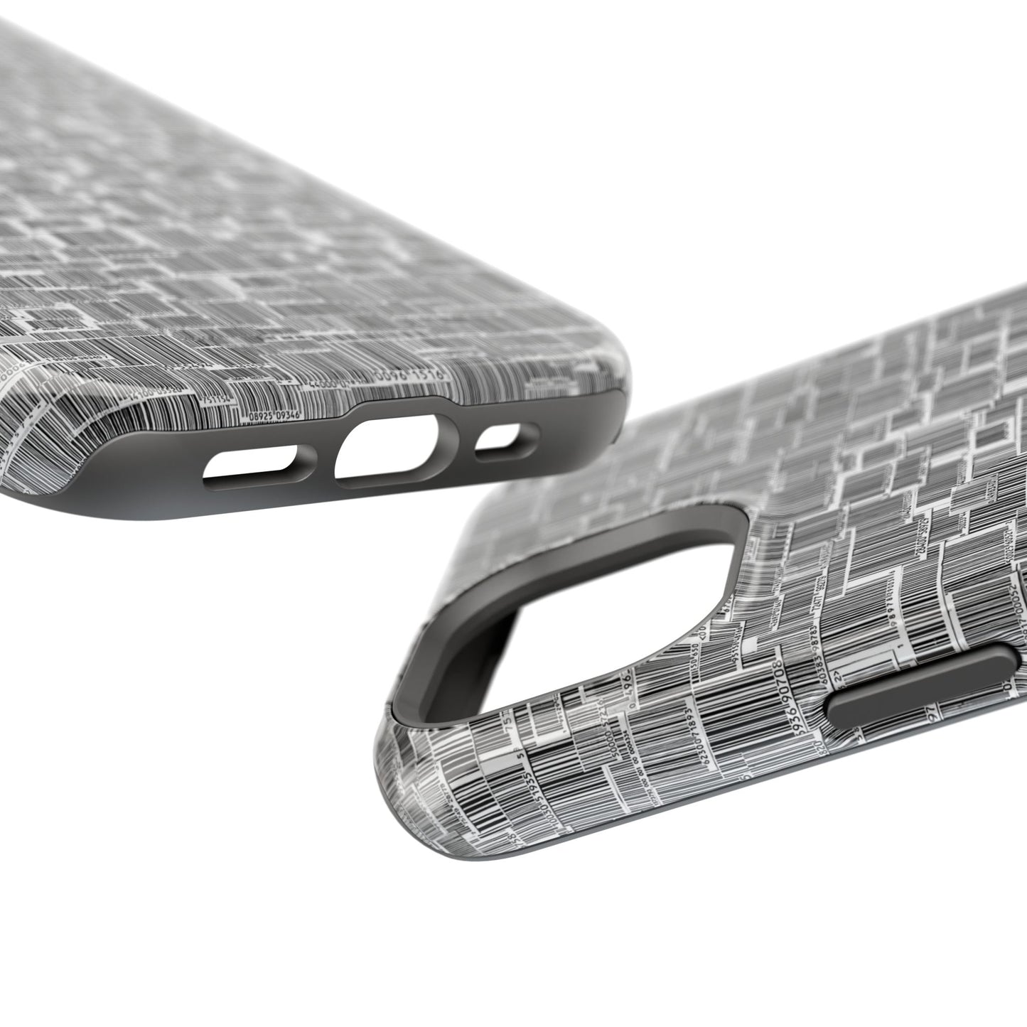 Barcode Collage Phone Case - Magnetic Impact-Resistant Phone Case
