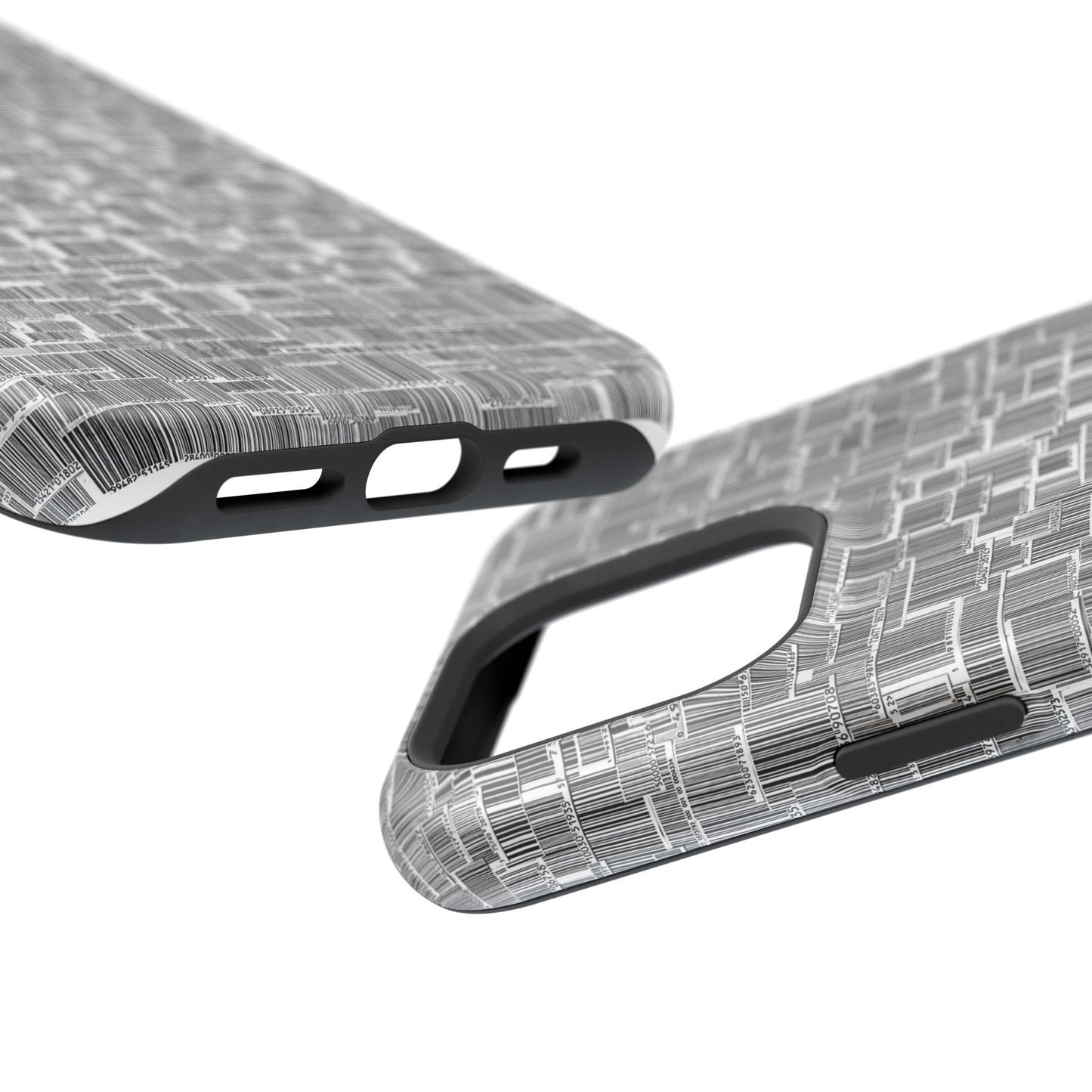 Barcode Collage Phone Case - Magnetic Impact-Resistant Phone Case