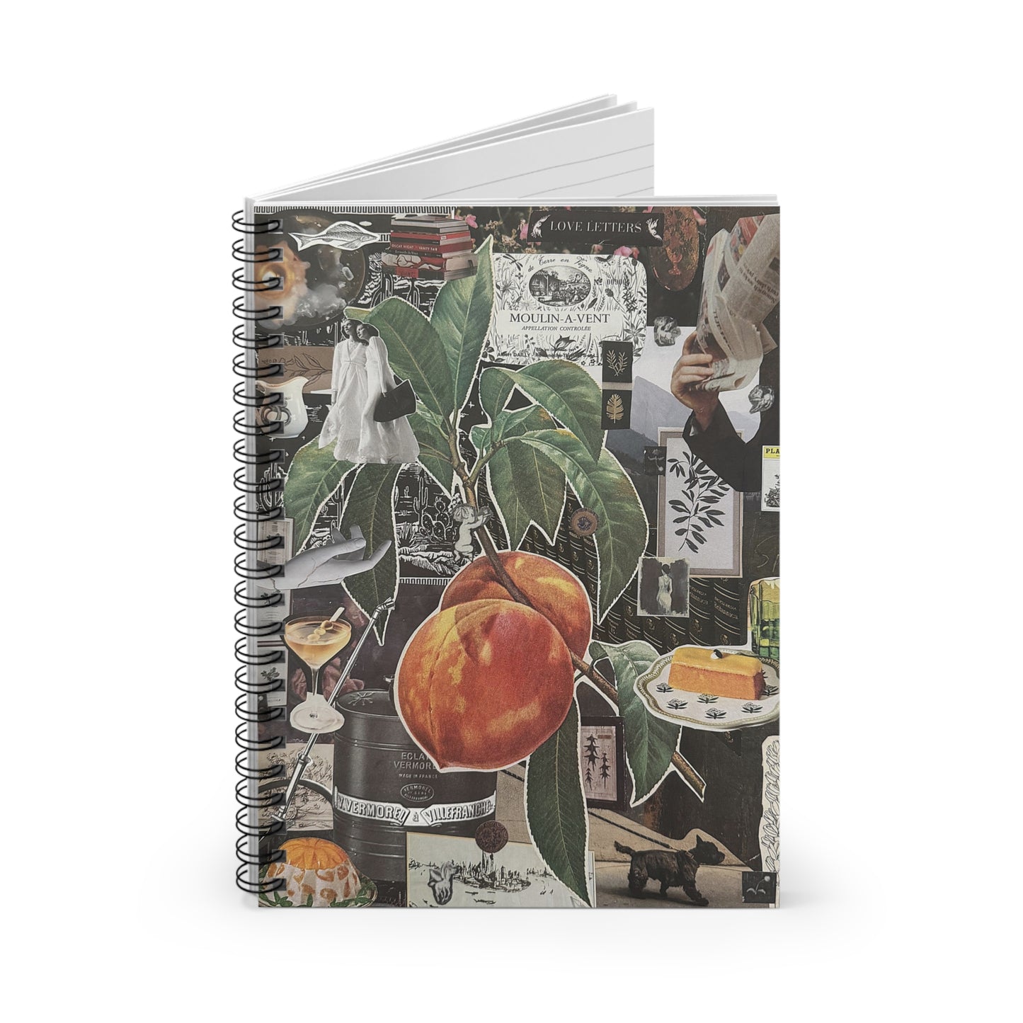 Peach Moonlight | Spiral Notebook