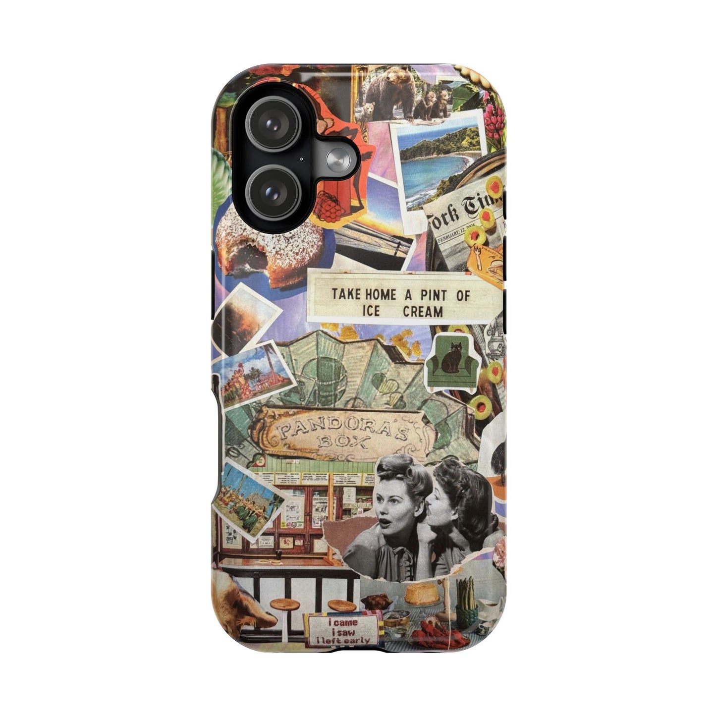 Pint of Ice Cream | Collage Phone Case