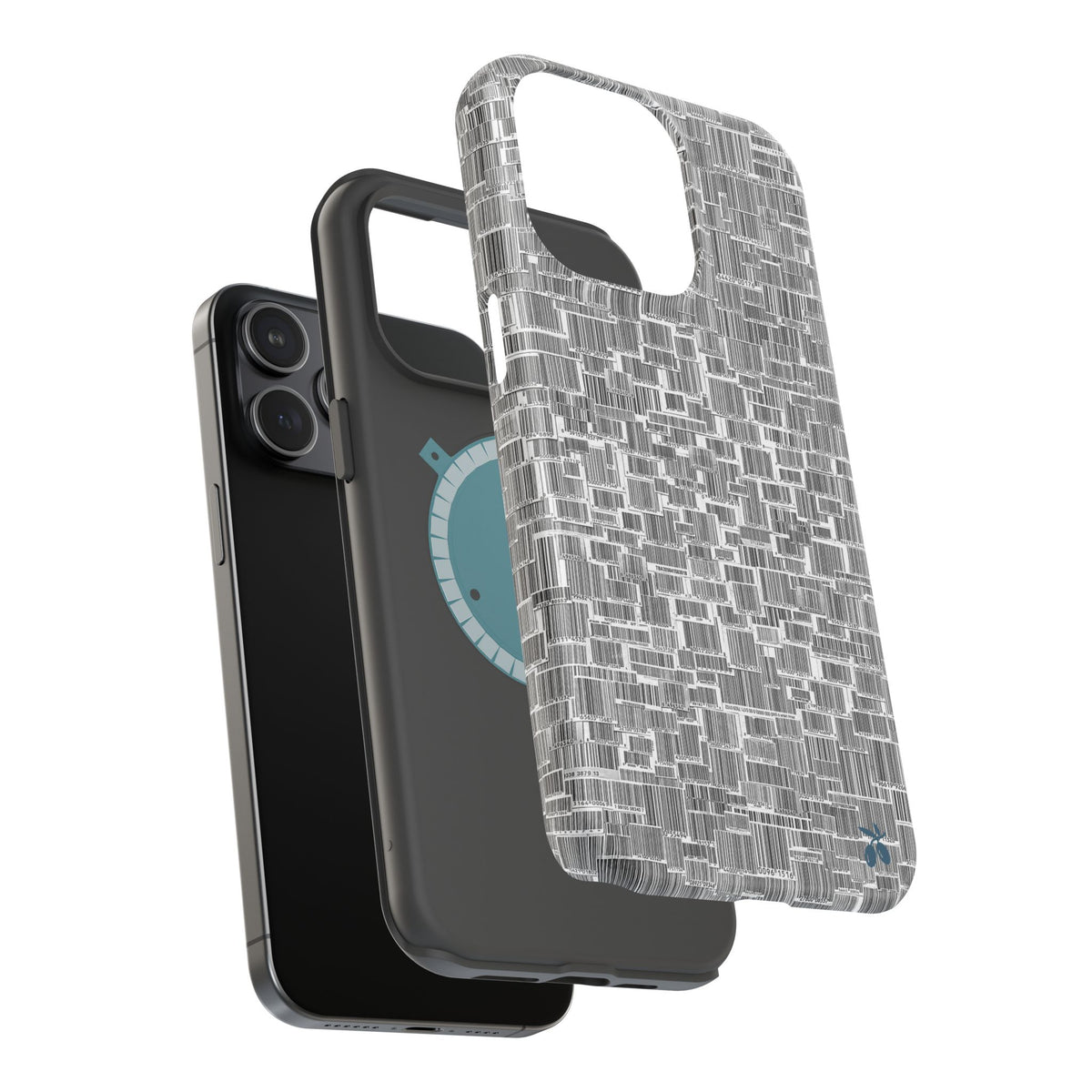 Barcode Collage Phone Case  | Magnetic Impact-Resistant Phone Case