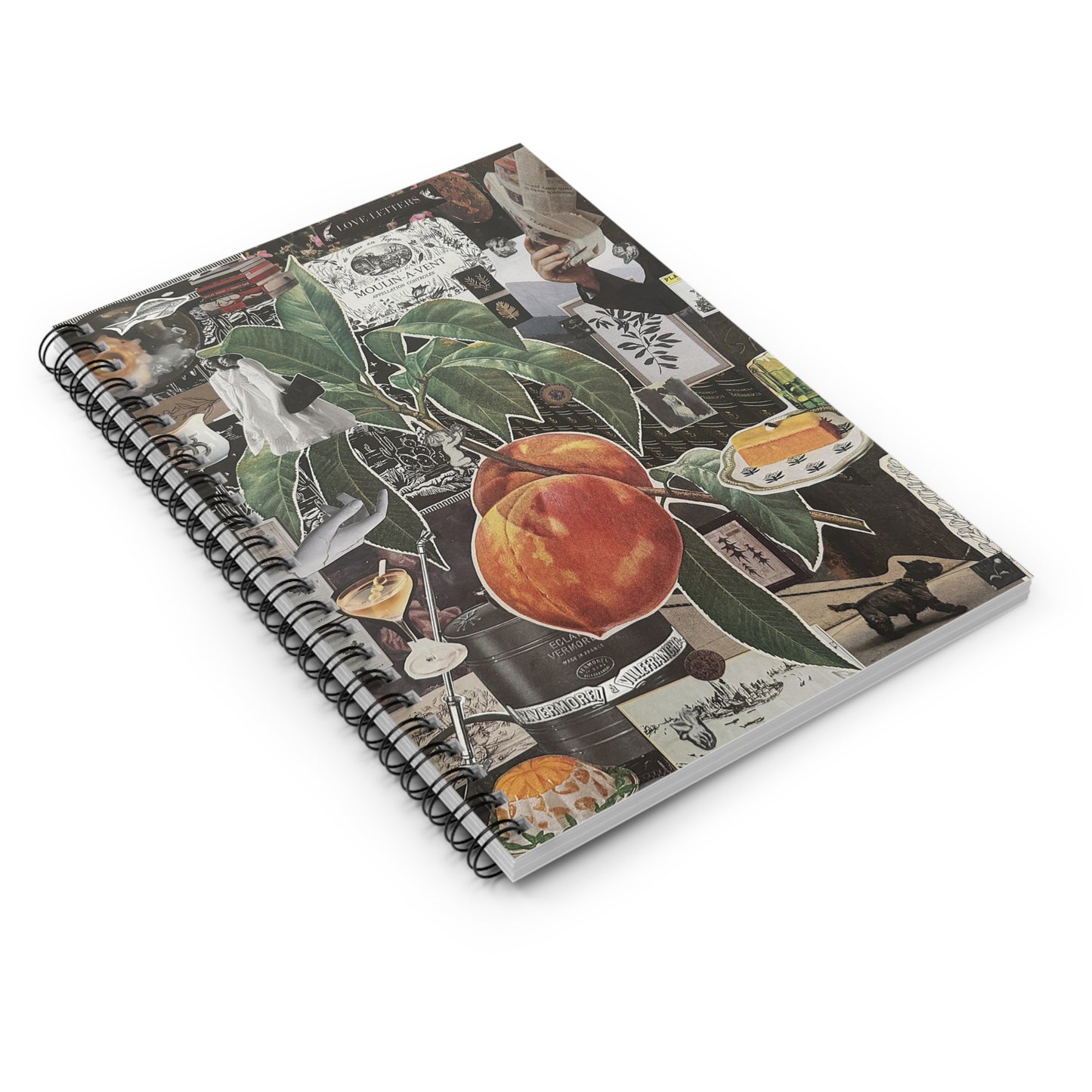 Peach Moonlight | Spiral Notebook