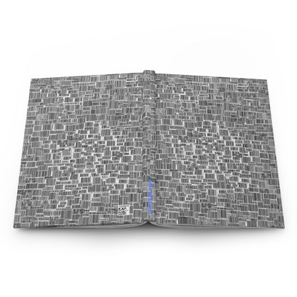 Why Not, Barcode Collage | Hardcover Journal | Double Sided