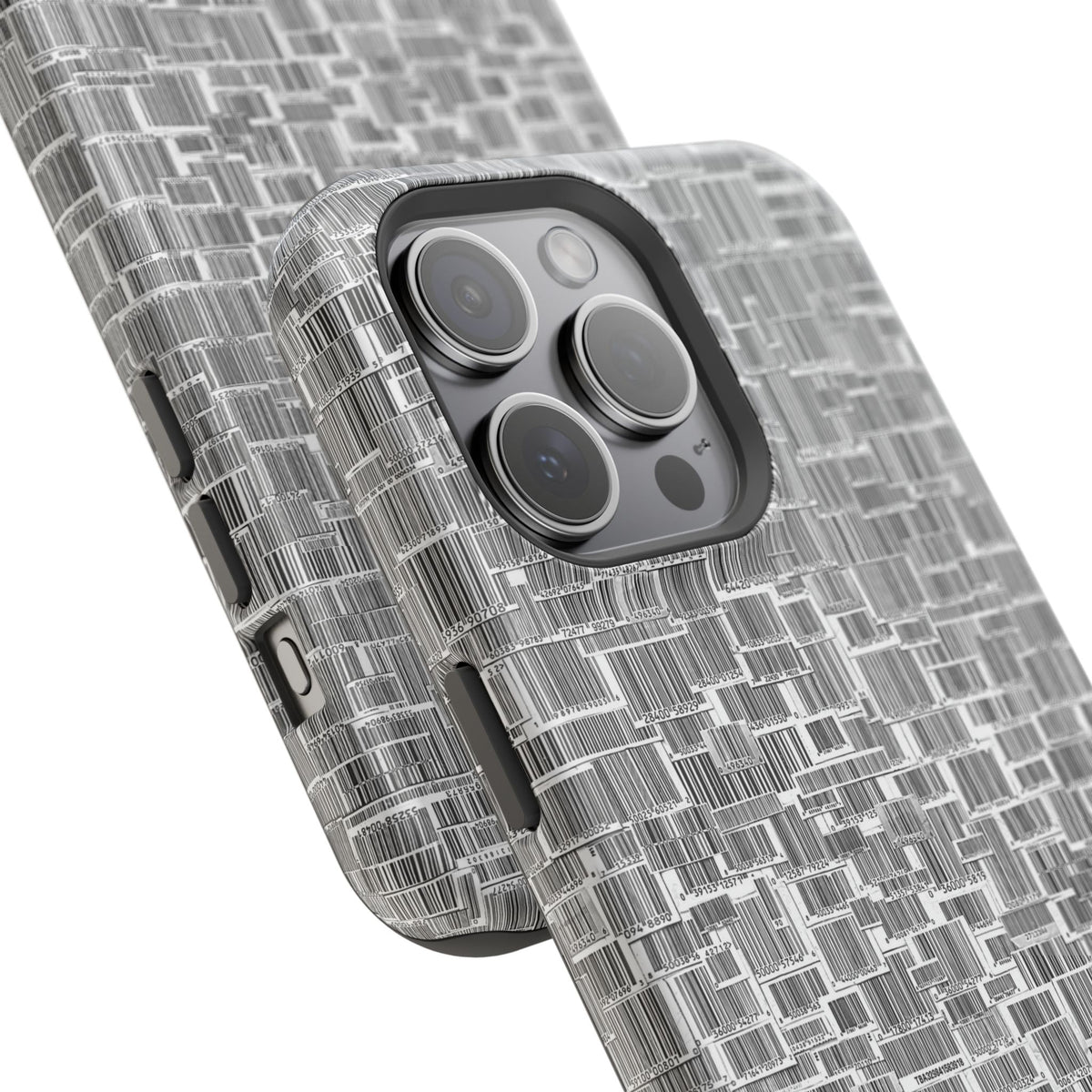 Barcode Collage Phone Case  | Magnetic Impact-Resistant Phone Case