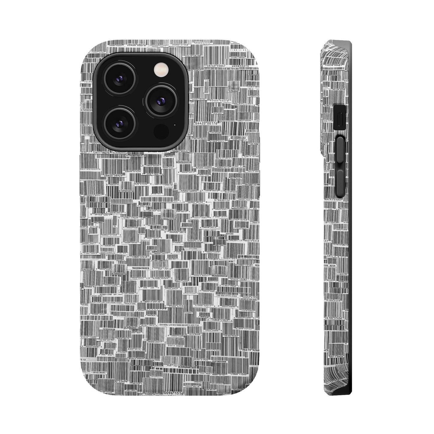 Barcode Collage Phone Case - Magnetic Impact-Resistant Phone Case