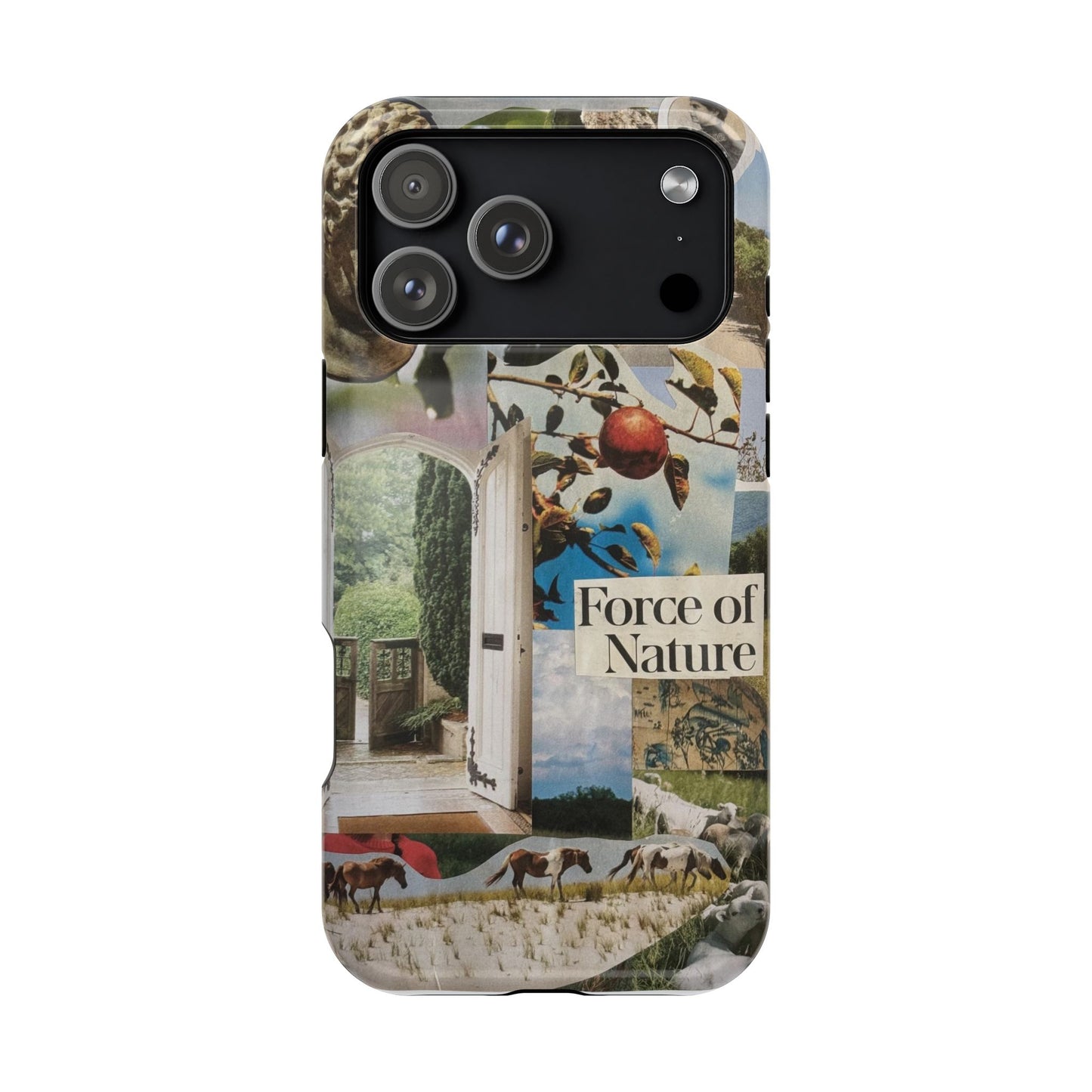 Force of Nature | Collage Phone Case