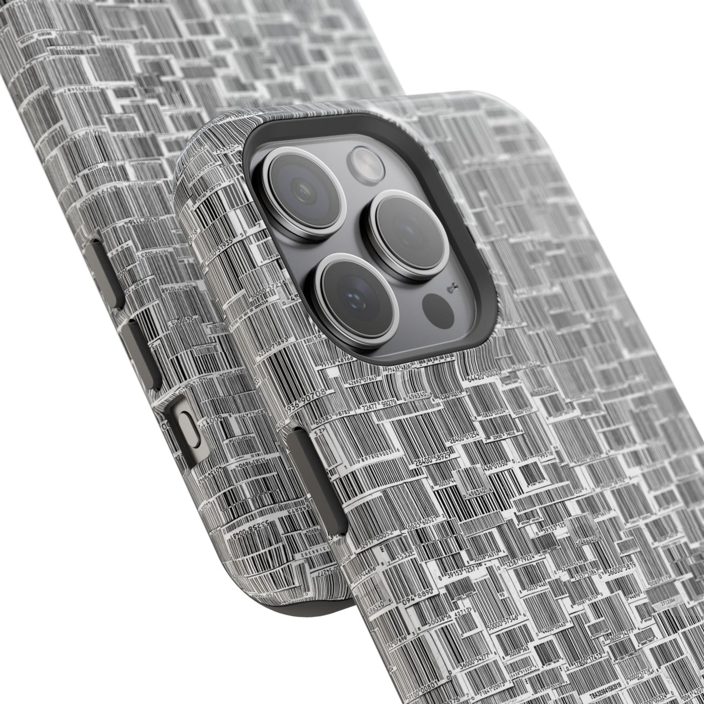 Barcode Collage Phone Case - Magnetic Impact-Resistant Phone Case