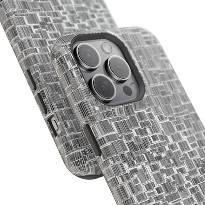 Barcode Collage Phone Case - Magnetic Impact-Resistant Phone Case