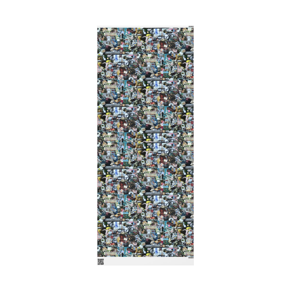 Cool Girl | Analog Collage Wrapping Paper