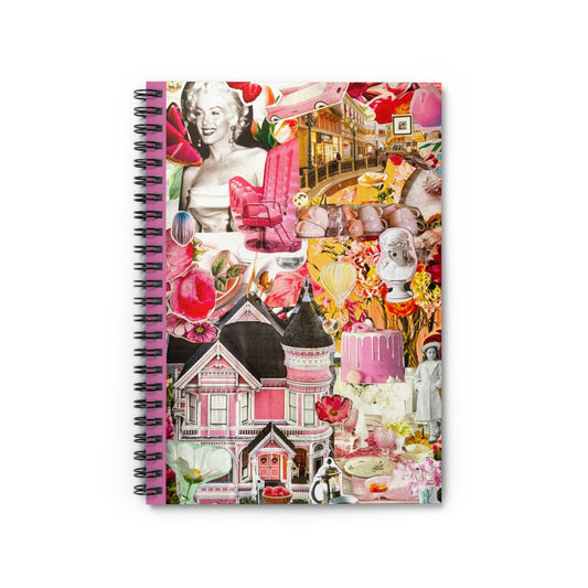 Strawberry Teatime | Spiral Notebook