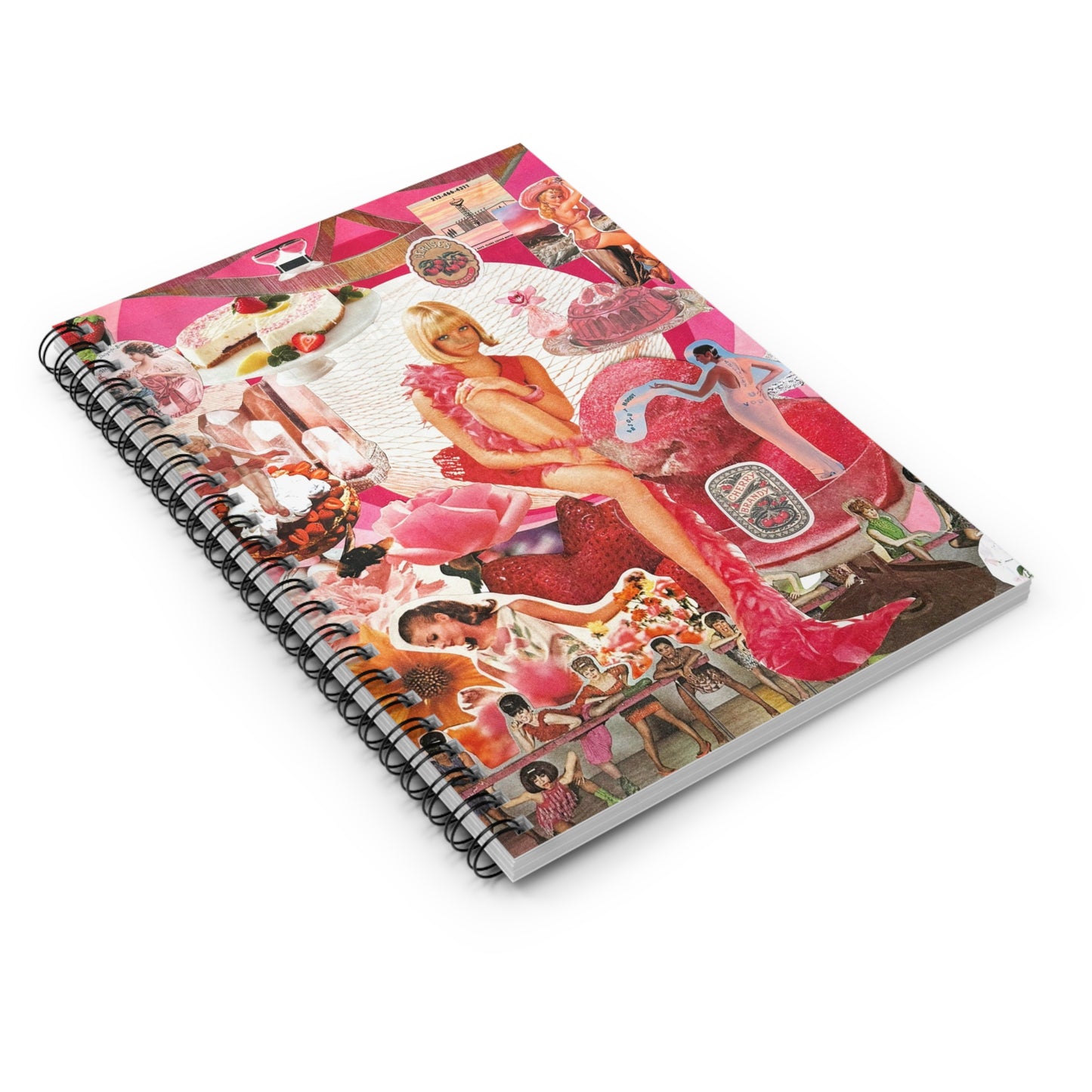 Pink Boa | Spiral Notebook