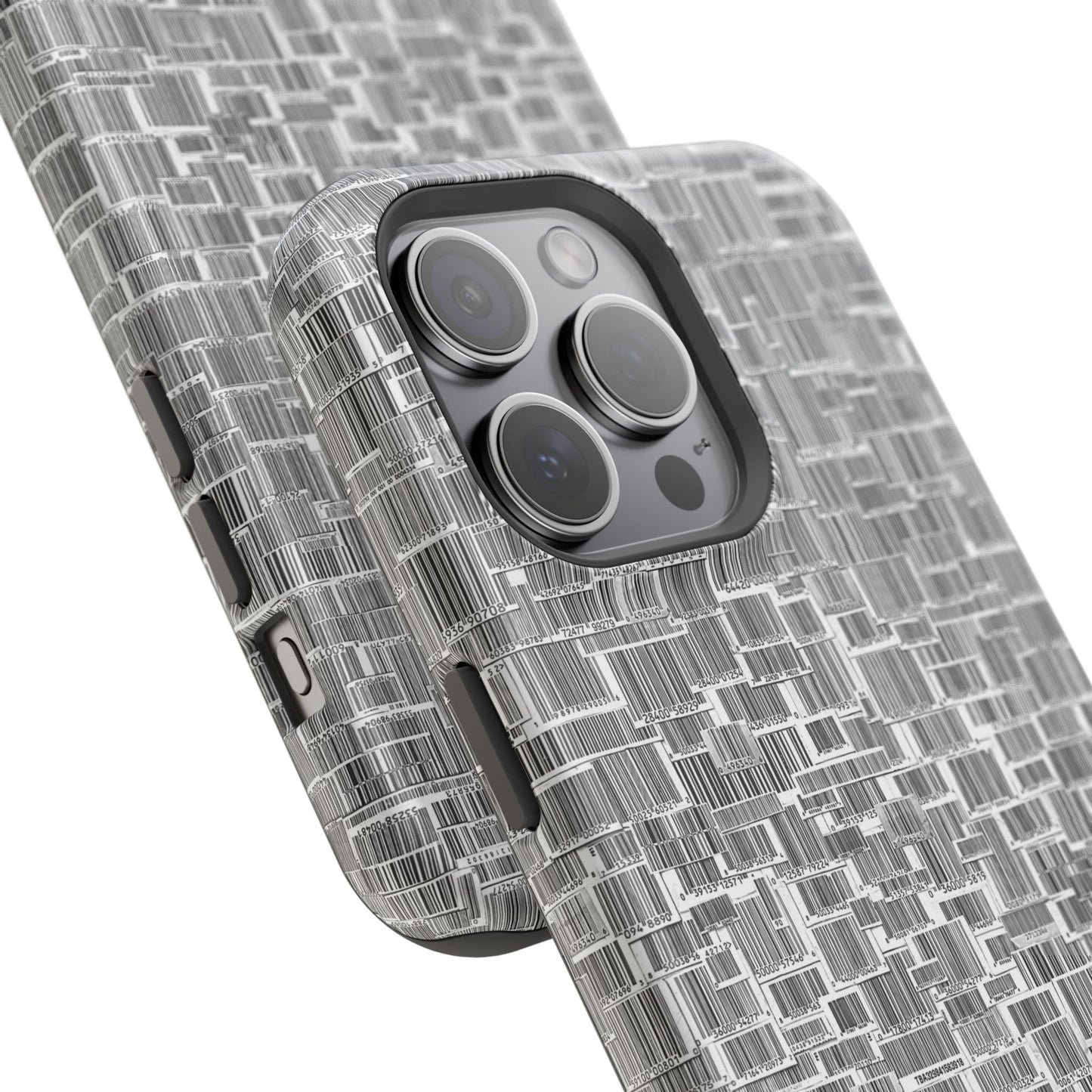 Barcode Collage Phone Case - Magnetic Impact-Resistant Phone Case