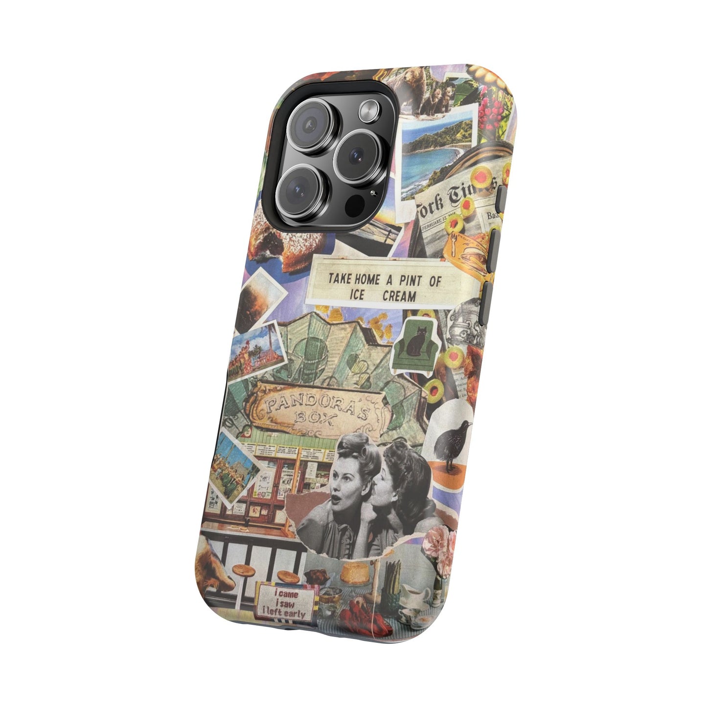 Pint of Ice Cream | Collage Phone Case
