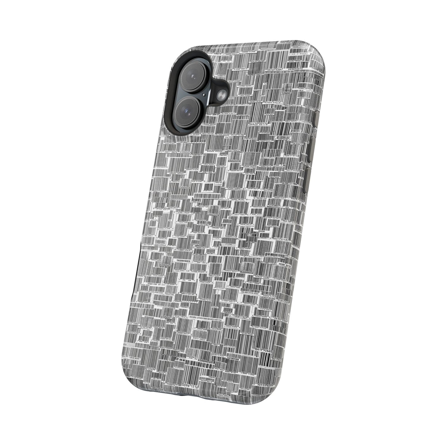 Barcode Collage Phone Case - Magnetic Impact-Resistant Phone Case