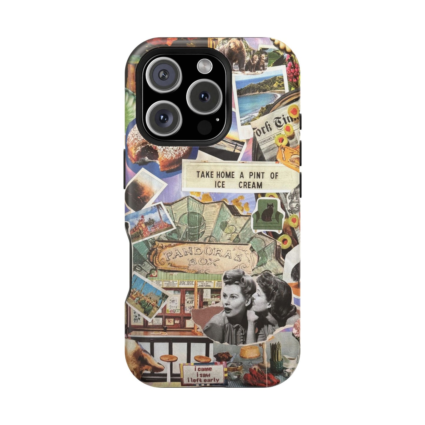 Pint of Ice Cream | Collage Phone Case