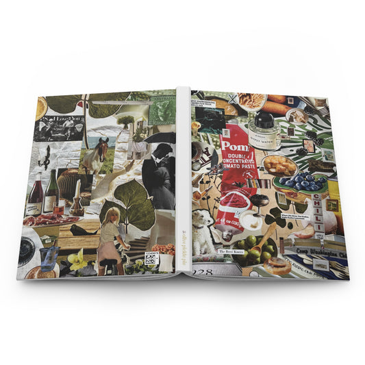 Brie & Olives | Hardcover Journal | Double Sided