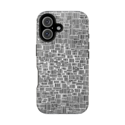 Barcode Collage Phone Case - Magnetic Impact-Resistant Phone Case