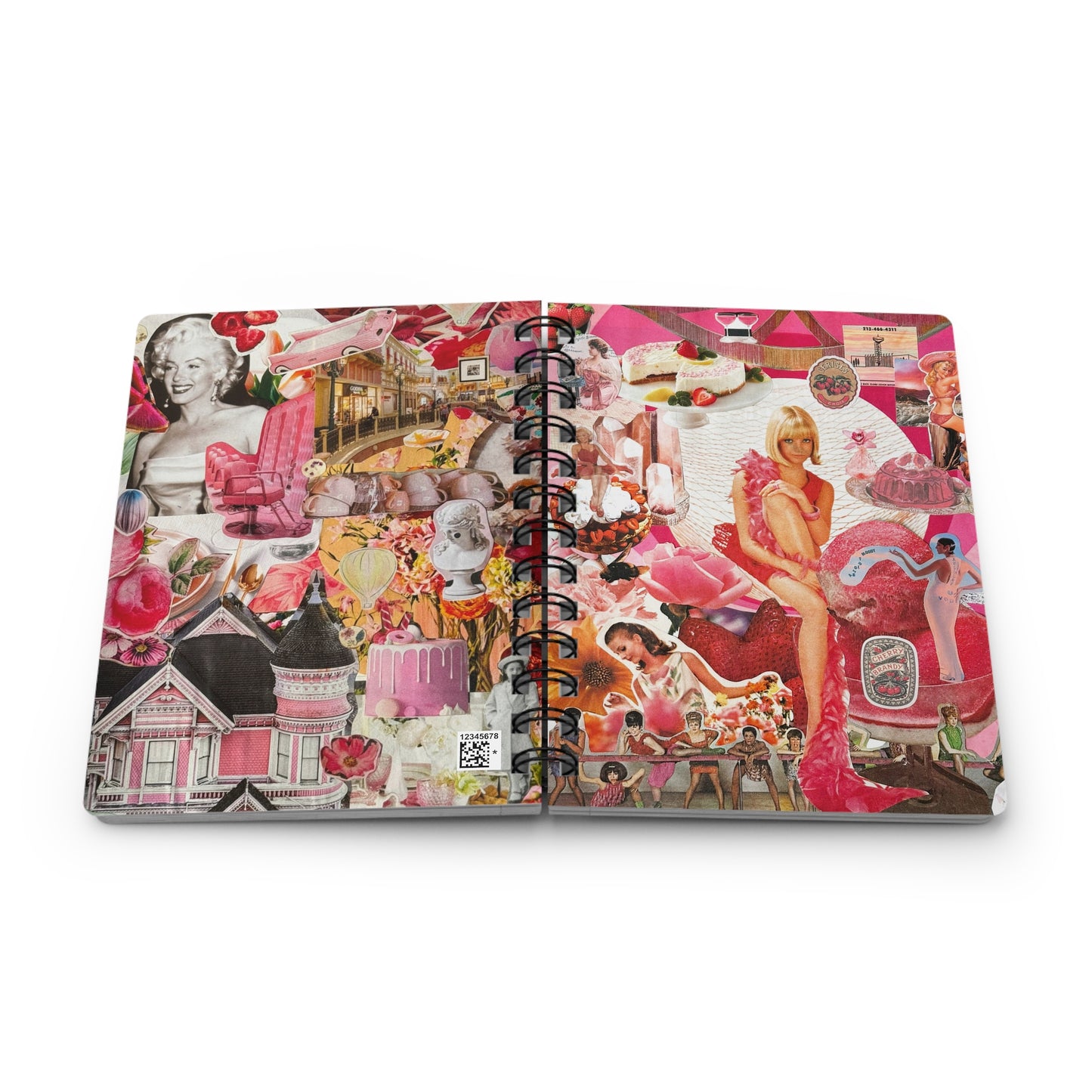 Bubblegum Dollhouse | Mini Spiral Notebook