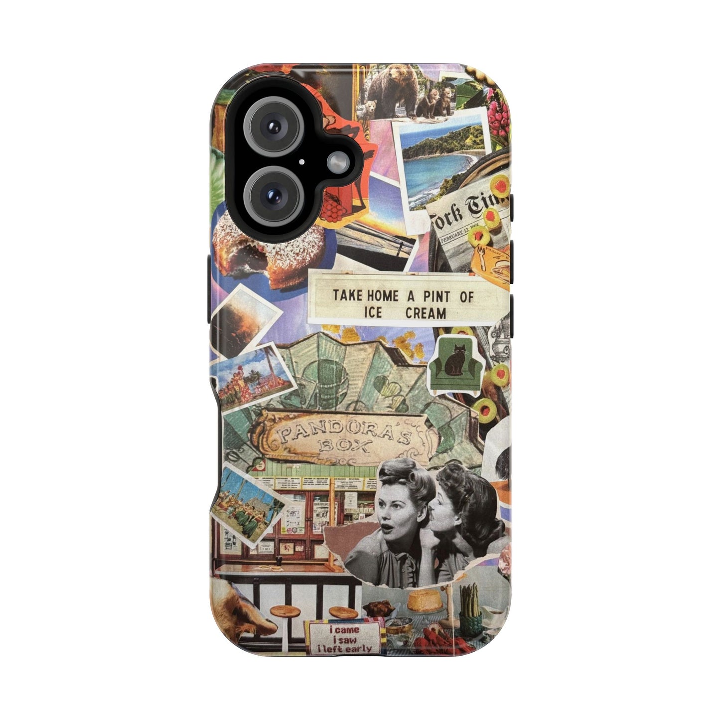Pint of Ice Cream | Collage Phone Case
