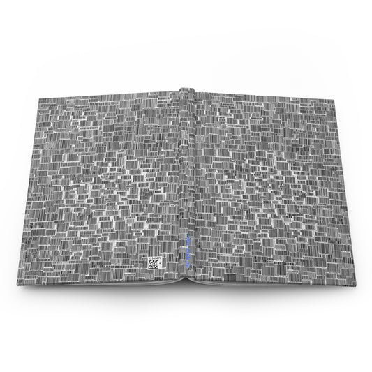 Why Not, Barcode Collage | Hardcover Journal | Double Sided