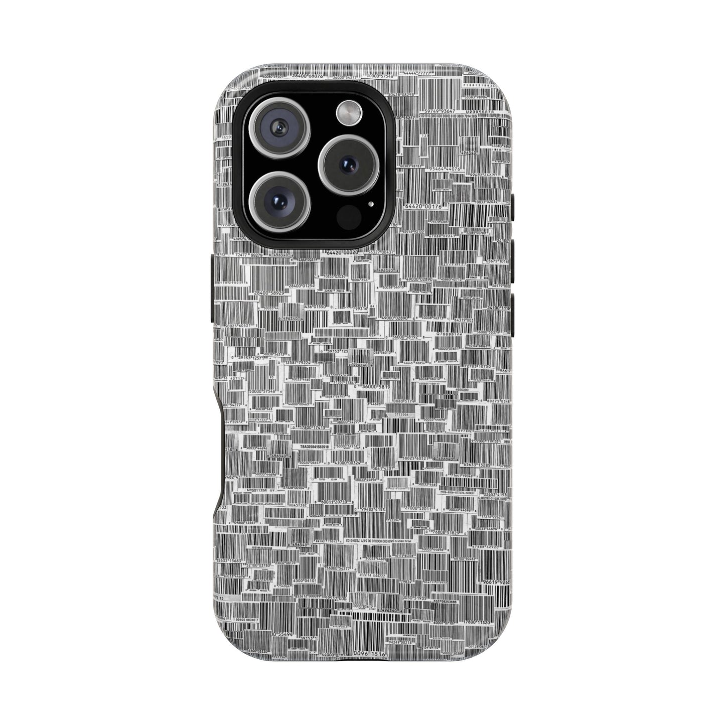Barcode Collage Phone Case - Magnetic Impact-Resistant Phone Case