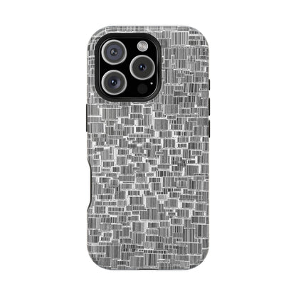Barcode Collage Phone Case - Magnetic Impact-Resistant Phone Case