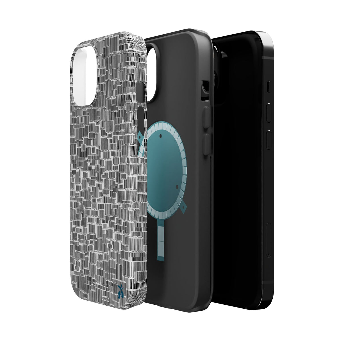 Barcode Collage Phone Case  | Magnetic Impact-Resistant Phone Case