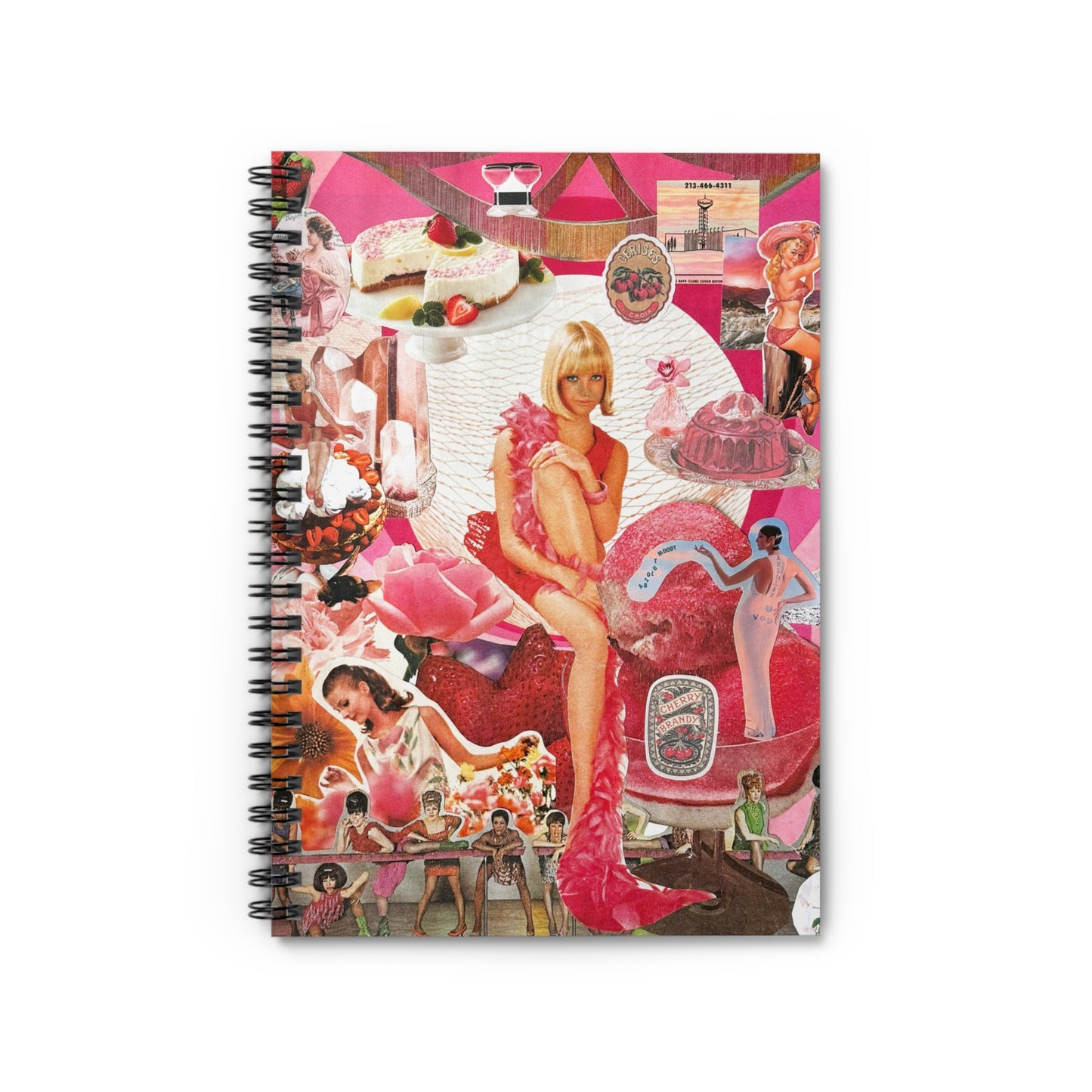 Pink Boa | Spiral Notebook