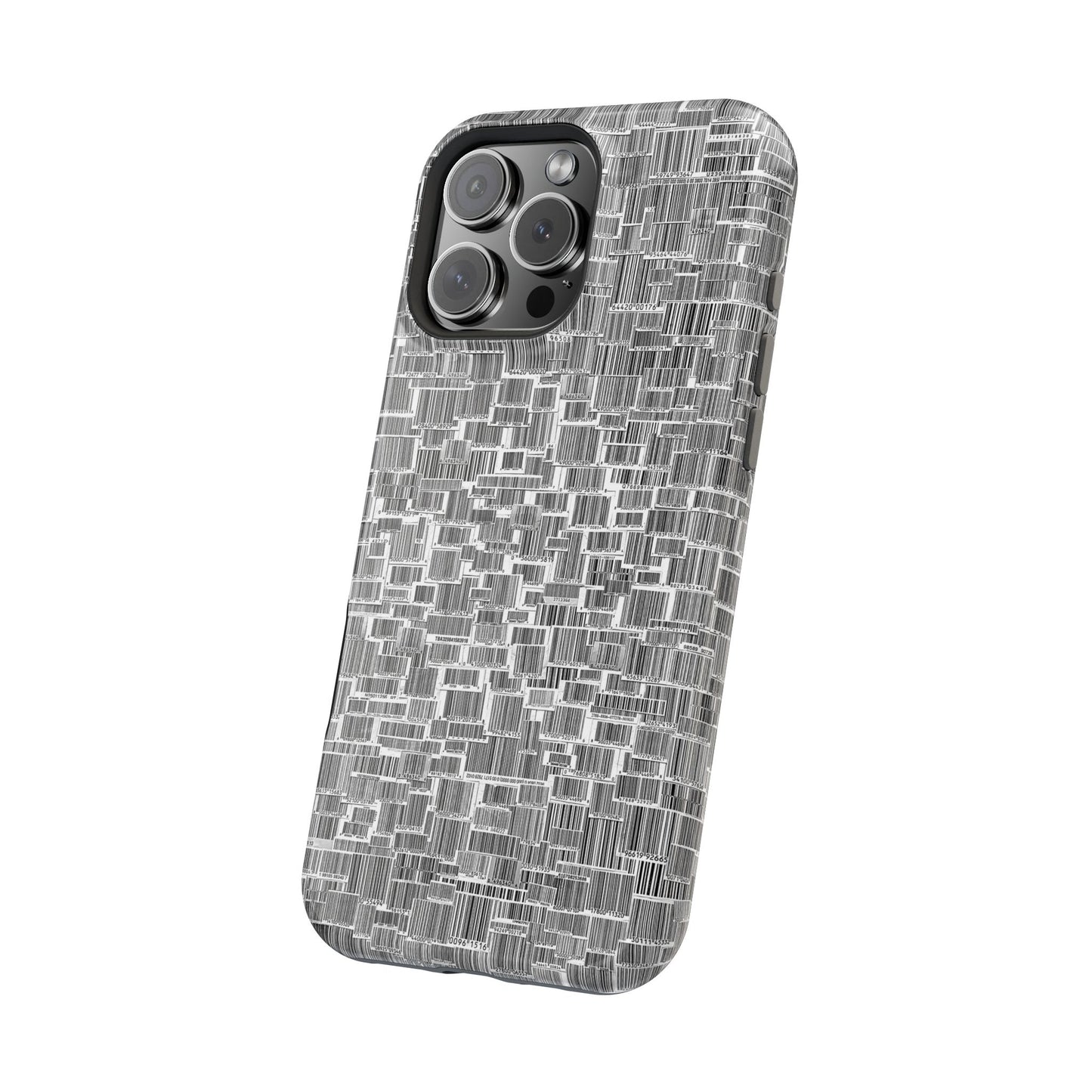 Barcode Collage Phone Case - Magnetic Impact-Resistant Phone Case