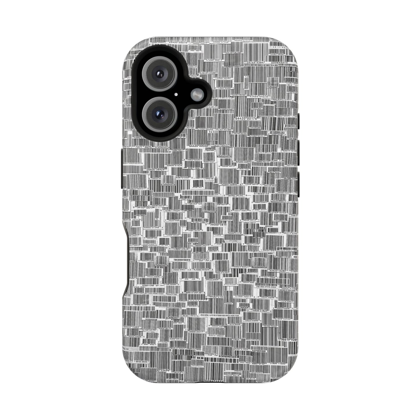 Barcode Collage Phone Case - Magnetic Impact-Resistant Phone Case