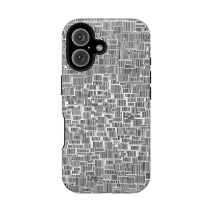 Barcode Collage Phone Case - Magnetic Impact-Resistant Phone Case