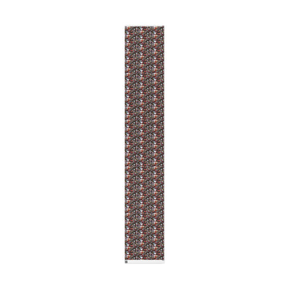 Bright Red Lipstick | Analog Collage Wrapping Paper