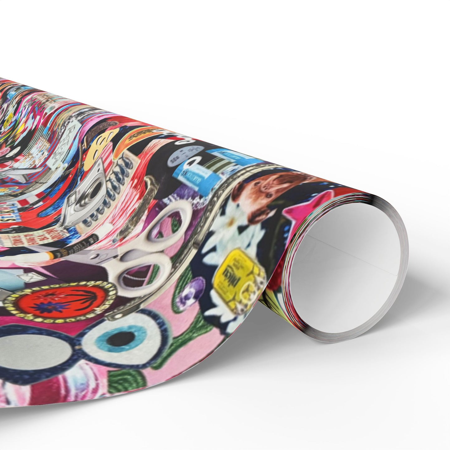 In My Crafty Era | Collage Art Wrapping Paper