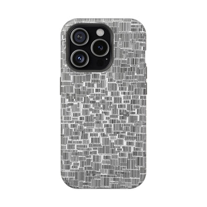 Barcode Collage Phone Case - Magnetic Impact-Resistant Phone Case