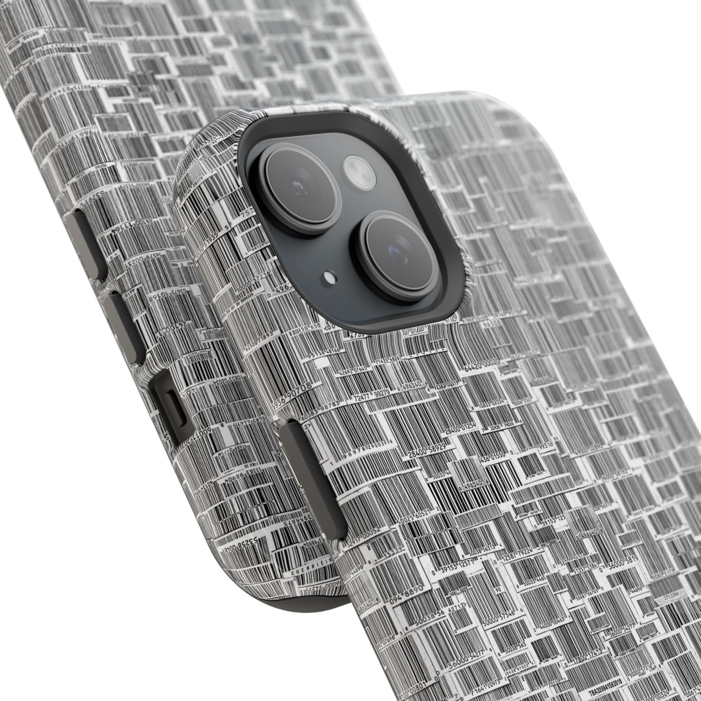 Barcode Collage Phone Case - Magnetic Impact-Resistant Phone Case
