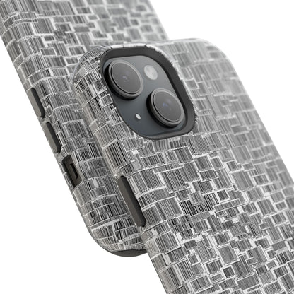 Barcode Collage Phone Case - Magnetic Impact-Resistant Phone Case