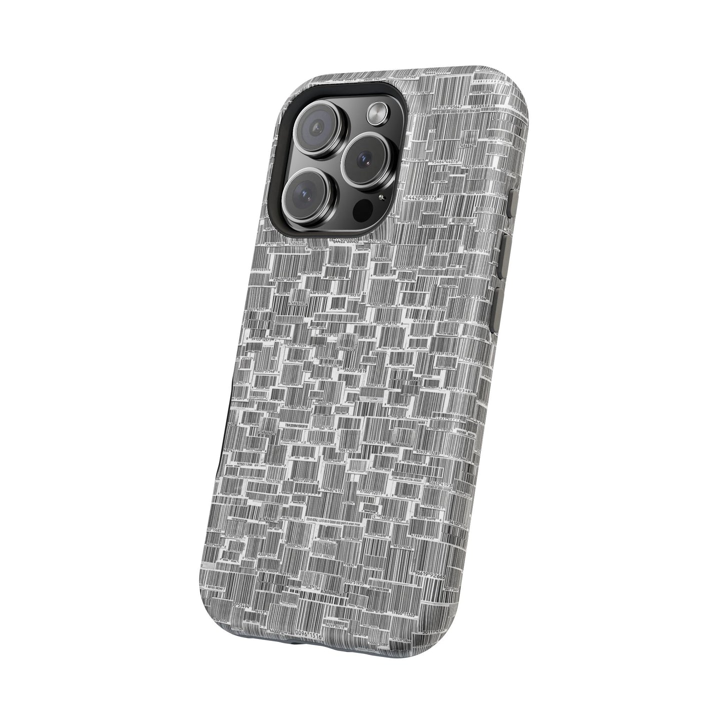 Barcode Collage Phone Case - Magnetic Impact-Resistant Phone Case