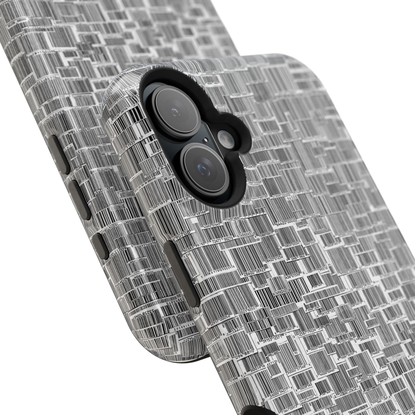 Barcode Collage Phone Case - Magnetic Impact-Resistant Phone Case