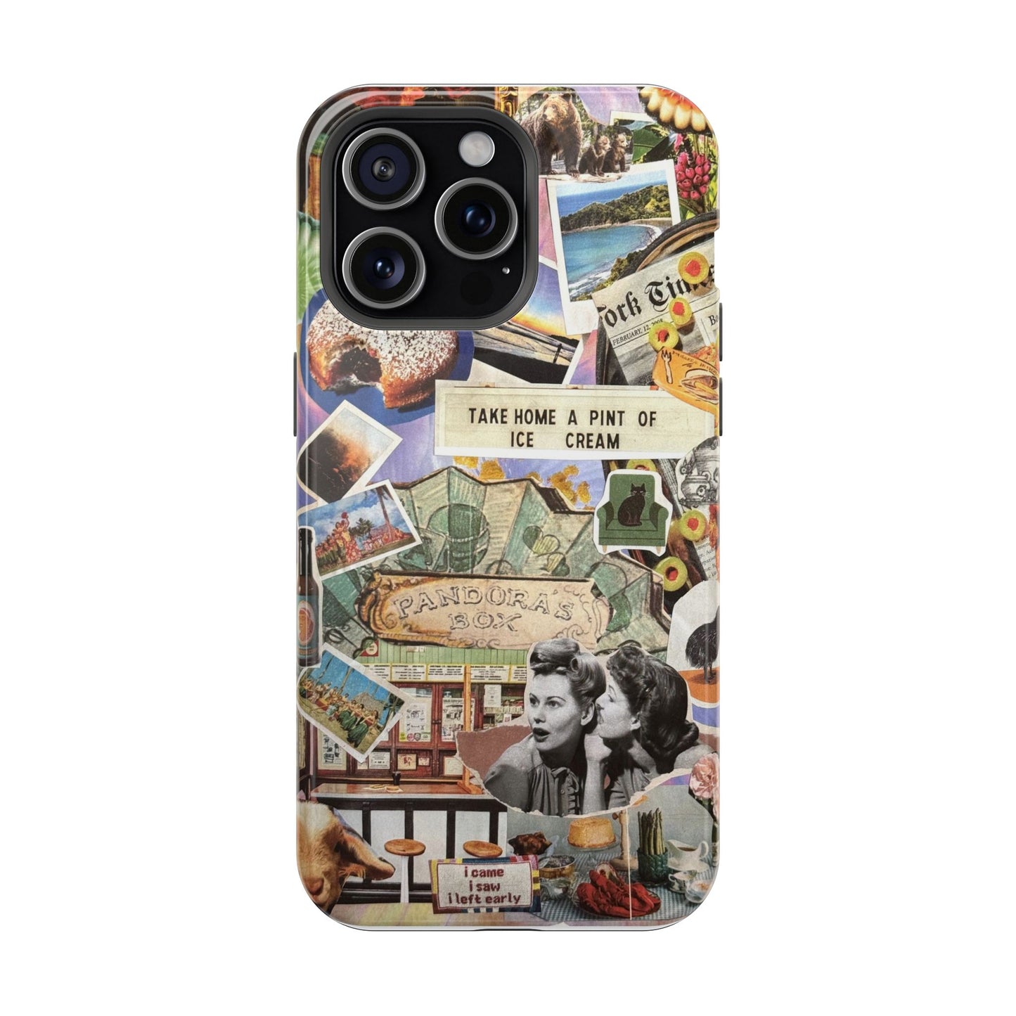Pint of Ice Cream | Collage Phone Case
